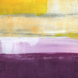 Hydrangea Two - abstract painting by Linda Woods