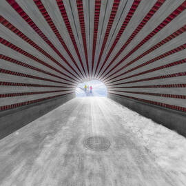 Hypnotic Playmates Arch by Susan Candelario