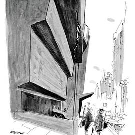 I Adore It. It's So Near Schrafft's by James Stevenson