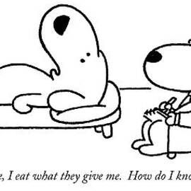 I Do What They Tell by Charles Barsotti
