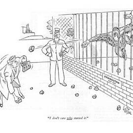 I Don't Care Who Started It by George Price