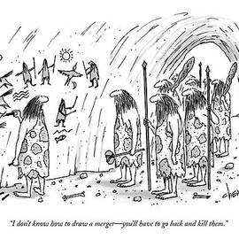 I Don't Know How To Draw A Merger - You'll by Tom Cheney