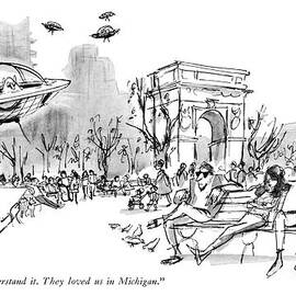 I Don't Understand It. They Loved Us In Michigan by Edward Frascino