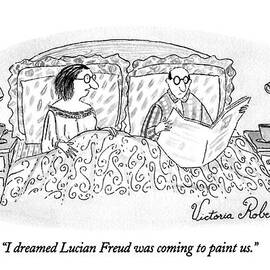 I Dreamed Lucian Freud Was Coming To Paint Us by Victoria Roberts