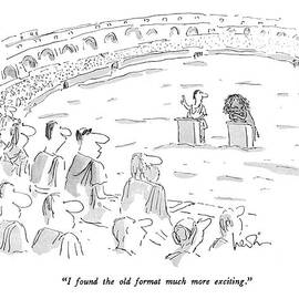 I Found The Old Format Much More Exciting by Arnie Levin