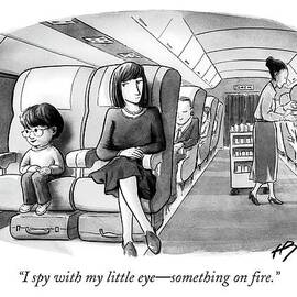 I Spy With My Little Eye - Something On Fire by Harry Bliss