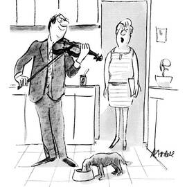 I Suppose You Know You're Spoiling That Dog by Frank Modell