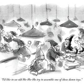 I'd Like To See Old Ho-ho-ho Try To Assemble One by James Stevenson