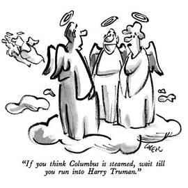 If You Think Columbus Is Steamed by Lee Lorenz