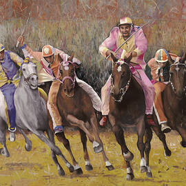 il palio dell'Assunta by Guido Borelli