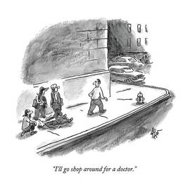 Shopping Around For A Doctor by Frank Cotham