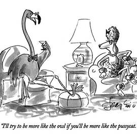 I'll Try To Be More Like The Owl If You'll by Edward Frascino