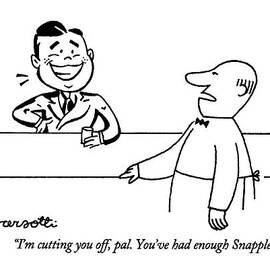 I'm Cutting by Charles Barsotti
