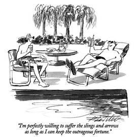 I'm Perfectly Willing To Suffer The Slings by Mischa Richter