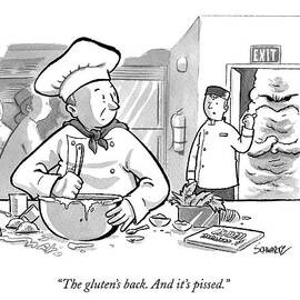 In A Baker's Kitchen by Benjamin Schwartz