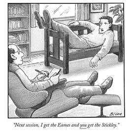 In A Therapist's Office by Harry Bliss