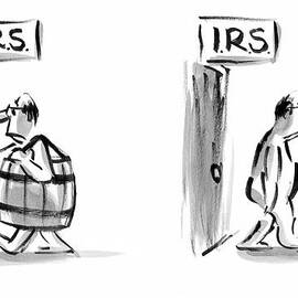 In The First Panel A Man Is Seen Walking by Lee Lorenz