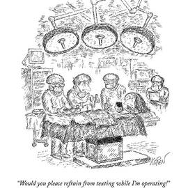 In The Operating Room by Edward Koren