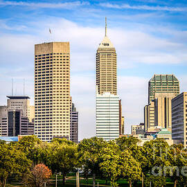 Indianapolis Skyline Picture by Paul Velgos