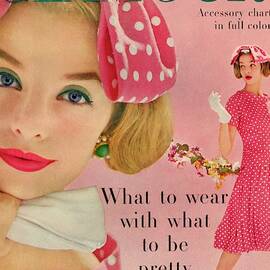 Iris Bianchi On The Cover Of Glamour by Sante Forlano