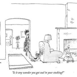 Is It Any Wonder You Got Coal In Your Stocking? by George Booth