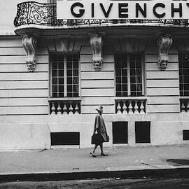 Isabel O'Donnell In Front Of Givenchy by Knight Russell