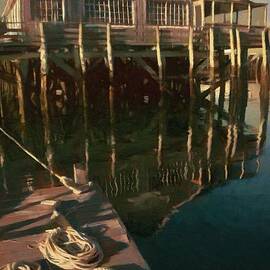Islesford Dock by Jeffrey Kolker