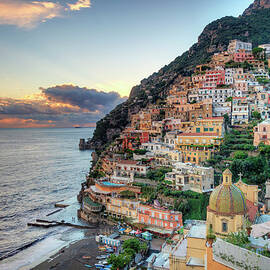 Italy, Amalfi Coast, Positano by Michele Falzone
