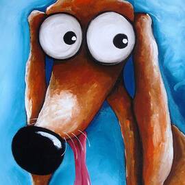 Its a dogs life by Lucia Stewart