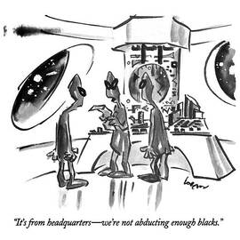 It's From Headquarters - We're Not Abducting by Lee Lorenz