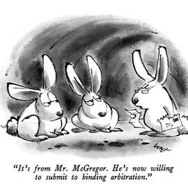 It's From Mr. Mcgregor.  He's Now Willing by Lee Lorenz