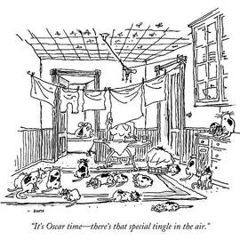 It's Oscar Time - There's That Special Tingle by George Booth
