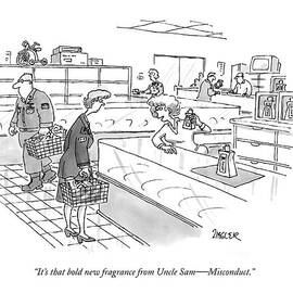 It's That Bold New Fragrance From Uncle Sam - by Jack Ziegler