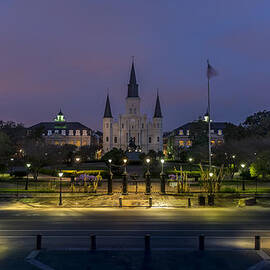 Jackson Square Sunrise by David Morefield