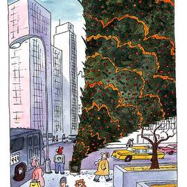 January 3rd At Rockefeller Center by Jack Ziegler