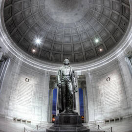 Jefferson Memorial Interior III by Clarence Holmes