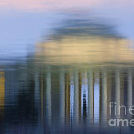 Jefferson Memorial Reflection by Clarence Holmes
