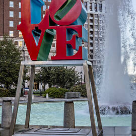 JFK Plaza Love Park by Susan Candelario