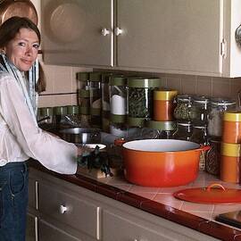 Joan Didion Cooking by Henry Clarke