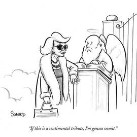 Joan Rivers At The Gates Of Heaven by Benjamin Schwartz