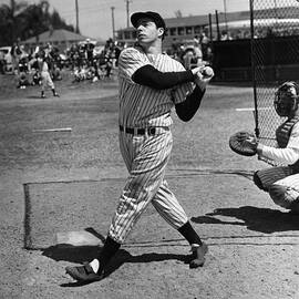 Joe DiMaggio hits a belter by Gianfranco Weiss