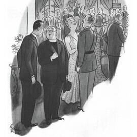 Just Walk Around And Mingle. Don't Drink More by Richard Decker