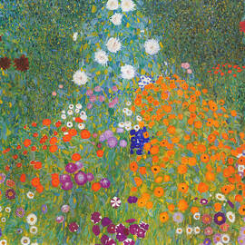 Klimt Landscape  by Georgia Clare