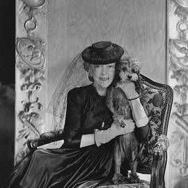 Lady Mendl With Her Poodle by Horst P. Horst