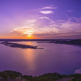 Lake Travis Sunset by David Morefield