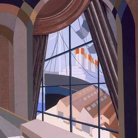 Large Window With A Seat, From Relais by Edouard Benedictus