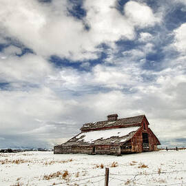 Last Snow Barn by Mary Jo Allen