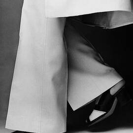 Lauren Hutton's Legs Wearing Calvin Klein Pants by Francesco Scavullo