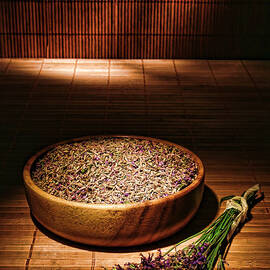 Lavender Flowers and Seeds by Olivier Le Queinec