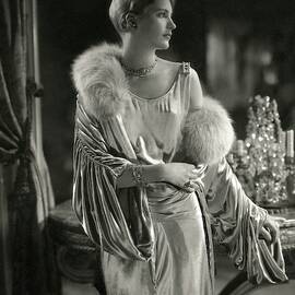 Lee Miller Wearing An Evening Gown by Edward Steichen